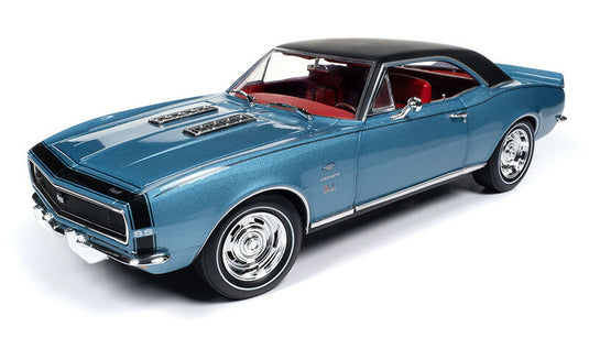 Chevroletシボレー Camaro Coupe MCACN 1967 Nantucket Blue / AMERICAN MUSCLE 1/18 ミニカー 模型