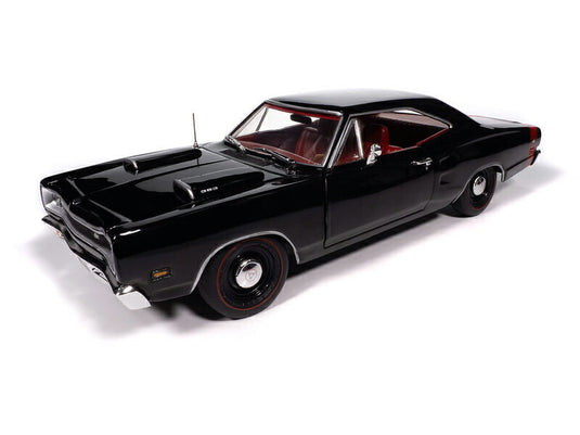 1969 Dodge Coronet Super Bee MCACN TX9 ブラック / AMERICAN MUSCLE 1/18 ミニカー