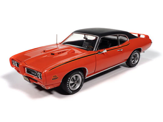 1969 Pontiac GTO Judge カルーセルレッド Mecum Auctions / AMERICAN MUSCLE 1/18 ミニカー