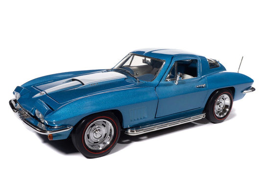 Chevroletシボレー Corvette Stingray 1967 Light Metallic / AMERICAN MUSCLE 1/18 模型