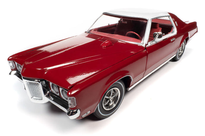 1969 Pontiac Grand Prix ハードトップ マタドールレッド ミニカー / AMERICAN MUSCLE 1/18