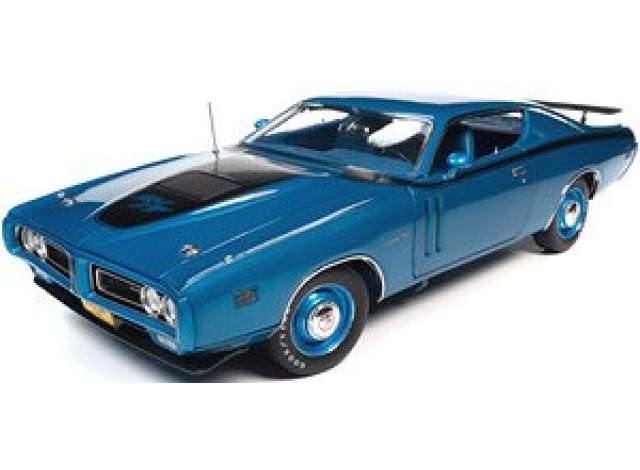1971 Dodge Charger RT (クラス・オブ・1971) GB5 ブルー/AutoWorld 1/18ミニカー