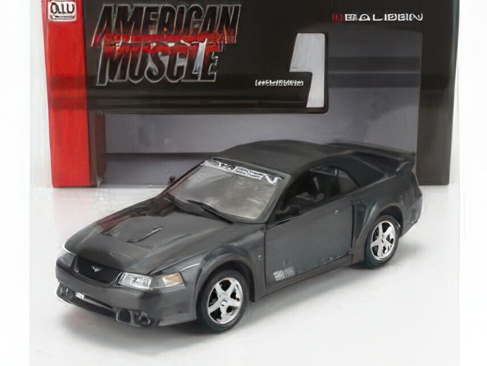 FORD USA マスタング SALEEN S281 カブリオレ 2003 グレーメタリック/ AutoWorld 1/18 ミニカー