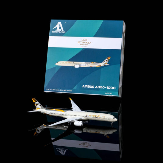 エティハド航空 Etihad Airways エアバス A350-1000 / Aero Polaris 1/400 飛行機模型 旅客機