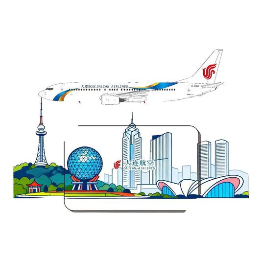 大連航空 Dalian Airlines ボーイング 737-800 / Aero Polaris 1/400 飛行機模型 旅客機