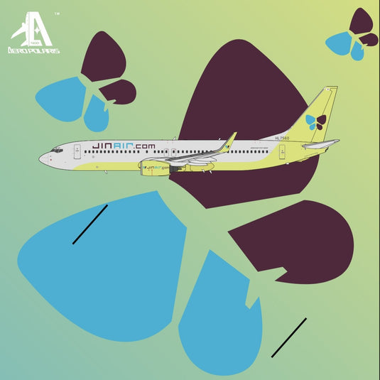 ジンエアー Jin Air ボーイング 737-800 / Aero Polaris 1/400 飛行機模型 旅客機