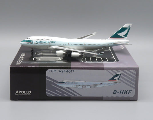 キャセイパシフィック航空 Cathay Pacific ボーイング 747-400 / Apollo 1/400 飛行機模型 旅客機