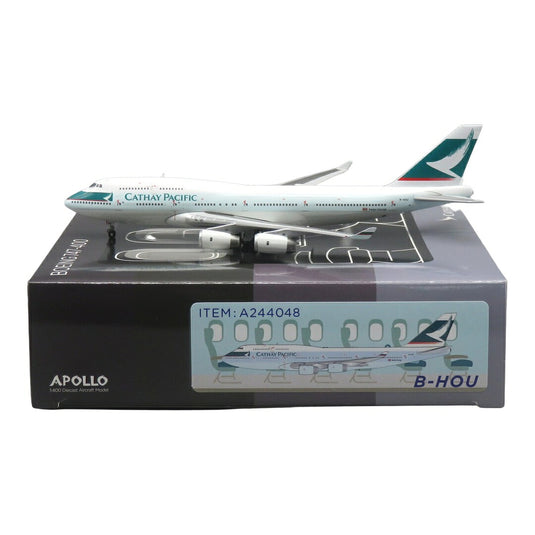 キャセイパシフィック航空 Cathay Pacific ボーイング 747-400 / Apollo 1/400 飛行機模型 旅客機
