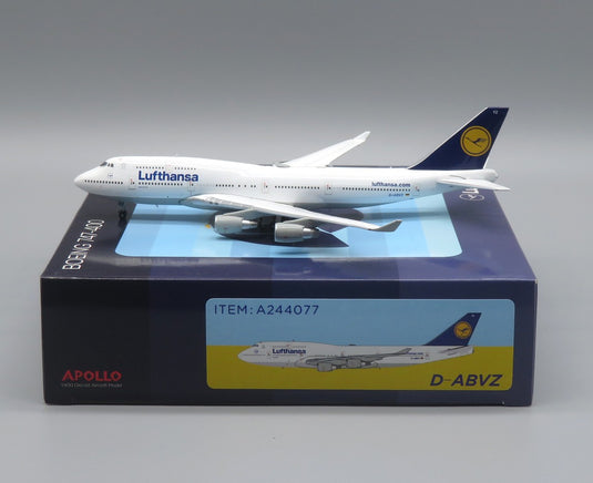 ルフトハンザ Lufthansa ボーイング 747-400 / Apollo 1/400 飛行機模型 旅客機