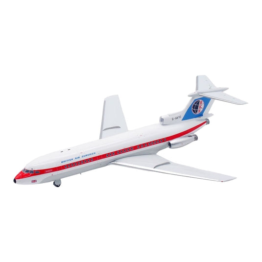 BKSブリティッシュ・エア・サービス BKS British Air Services HS121 トライデント 1E / ARD 1/200 飛行機模型 旅客機
