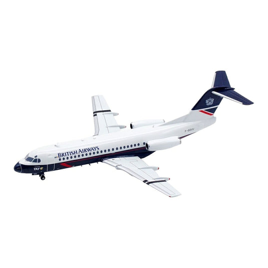 ブリティッシュ・エアウェイズ British Airways フォッカー F-28-2000 フェローシップ / ARD 1/200 飛行機模型 旅客機