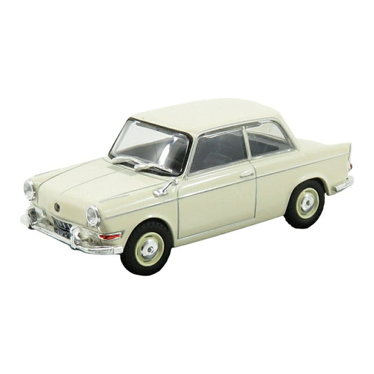 DE CARLOデカルロ 700 1960 ホワイトクリーム / EDICOLA 1/43 ミニカー
