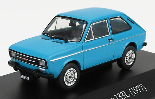 FIATフィアット 133L 1977 ライトブルー COCHES-INOLVIDABLES-ARGENTINA-SALVAT / EDICOLA 1/43 ミニカー