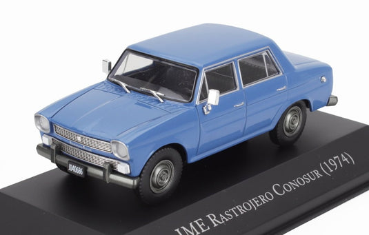 IME RASTROJERO CONOSUR 1974 BLUE COCHES-INOLVIDABLES-ARGENTINA-SALVAT / EDICOLA 1/43 ミニカー