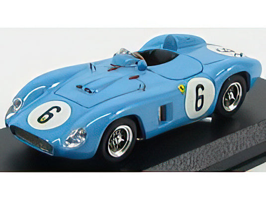 FERRARI  500TR SPIDER N 6 REIMS 1956 PICARD  MANZON  LIGHT BLUE/ART-MODEL 1/43ミニカー
