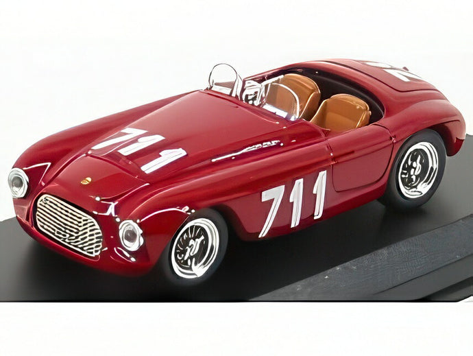 FERRARI 166 MM ミッレミリア 1950 No.711 BRACCO/MAGLIOLI レッド/ ART-MODEL 1/43 ミニカー