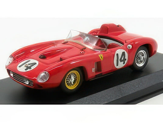 FERRARI 290MM ch.0628 SPIDER N 14 12h SEBRING 1957 VON TRIPS HILL RED/ART-MODEL 1/43ミニカー