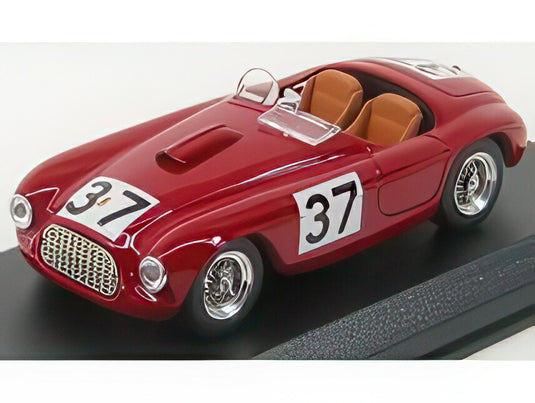 FERRARI 166MM スパイダー 37号車 2位 シルバーストーン 1950 D.セラフィーニ レッド/ ART-MODEL 1/43 ミニカー