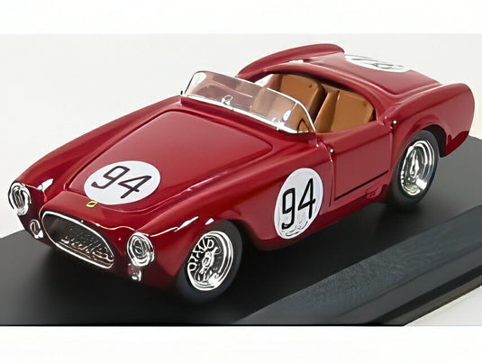 FERRARI 225S スパイダー No.94 モンテカルロGP 1952 V.MARZOTTO ボルドー/ ART-MODEL 1/43 ミニカー