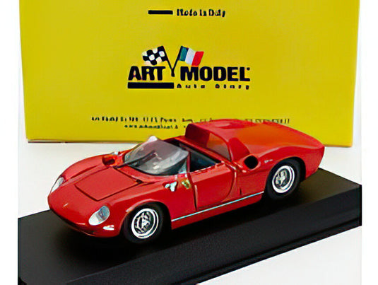 FERRARI 330P s/n0822 SPIDER PROVA 1964 RED/ART-MODEL 1/43ミニカー