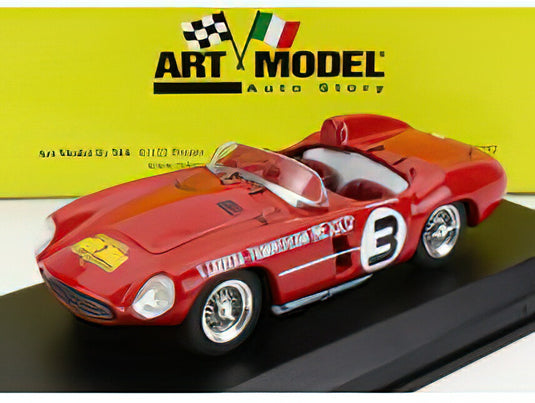 FERRARI 500 MONDIAL N 3 CARRERA PANAMERICANA 1954 E.RUBIROSA McAFEE RED/ART-MODEL 1/43ミニカー