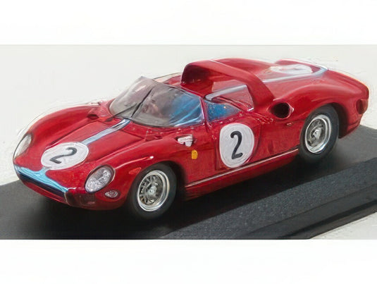 FERRARI 330P N 2 ウィナー パリ 1964 ヒル ボニエ レッド/ ART-MODEL 1/43 ミニカー