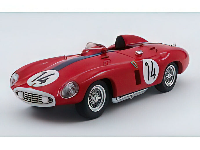 【予約】2月以降発売予定FERRARI 750 MONZA 3.0L SPIDER N 14 TEAM MIKE SPARKEN 24h LE MANS 1955 マステン・グレゴリー ミシェル・ポベジャースキー レッド ブルー/ART-MODEL 1/43ミニカー