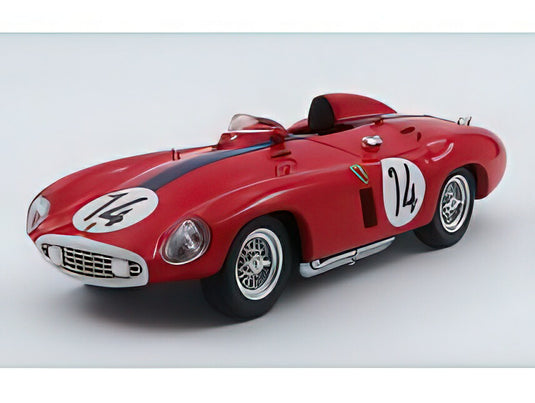 【予約】2月以降発売予定FERRARI 750 MONZA 3.0L SPIDER N 14 TEAM MIKE SPARKEN 24h LE MANS 1955 マステン・グレゴリー ミシェル・ポベジャースキー レッド ブルー/ART-MODEL 1/43ミニカー