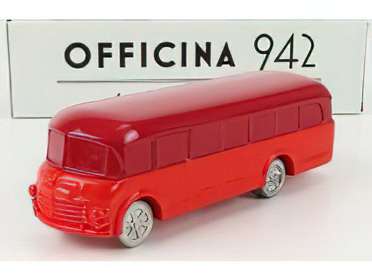 FIAT - 640N AUTOBUS CARROZZERIA BIANCHI SERVIZIO TURISTICO 1950 - 2 TONE RED/OFFICINA-942 1/76ミニカー