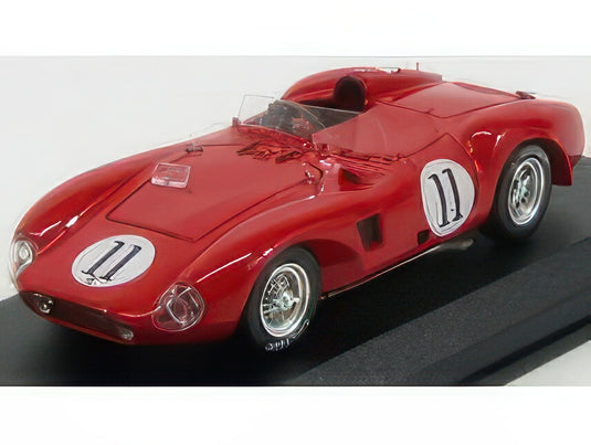 FERRARI 625LM SPIDER SCUDERIA FERRARI N 11 24h LE MANS 1956 A.DE PORTAGO D.HAMILTON RED/ART-MODEL 1/43ミニカー