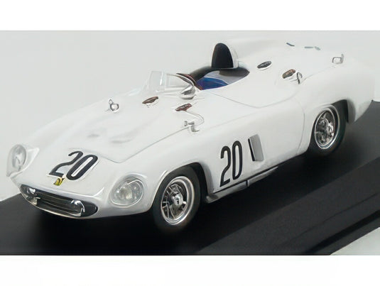 FERRARI 857S SPIDER N 20 12h SEBRING 1956 HILL GREGORY WHITE/ART-MODEL 1/43ミニカー