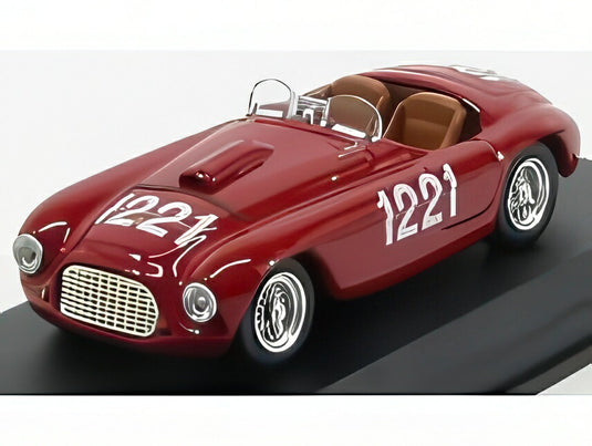 FERRARI 195 スパイダー 1221号車 1950年 コッパ デッラ トスカーナ 優勝 SERAFINI SALAMI レッド/ ART-MODEL 1/43