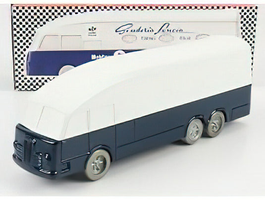 LANCIA - ESATAU P ASSISTENZA SCUDERIA LANCIA TRUCK CAR TRANSPORTER 1953 - WHITE BLUE/OFFICINA-942 1/76ミニカー
