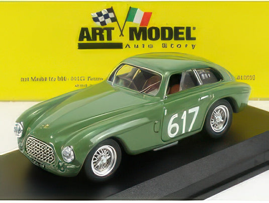FERRARI 212 EXPORT TOURING BERLINETTA N 617 MILLE MIGLIA 1953 GERINI DONAZZOLO GREEN/ART-MODEL 1/43ミニカー