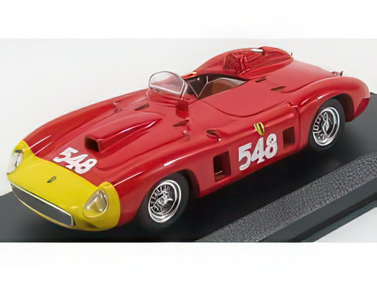 FERRARI 290MM スパイダー 548号車 優勝 ミッレミリア 1956 E.カステロッティ レッド イエロー/ ART-MODEL 1/43 ミニカー