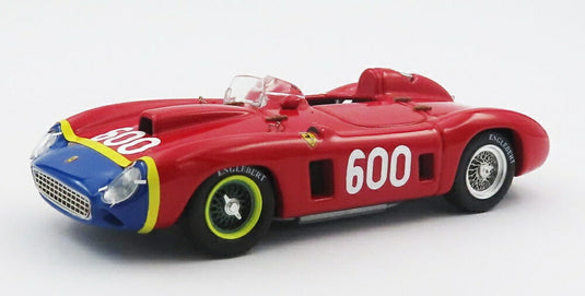 【予約】FERRARI 290MM スパイダー sn0616 N 600 ミッレミリア 1956 ファン・マヌエル・ファンジオ レッドブルーイエロー / ART-MODEL 1/43 ミニカー