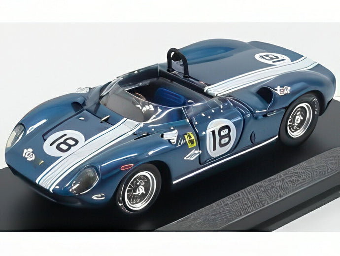 FERRARI 275P クーペ No.18 ブリッジハンプトン 1965 M.ANDRETTI ブルーメタリック/ ART-MODEL 1/43 ミニカー