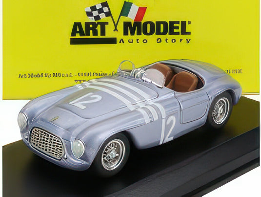FERRARI 166MM BARCHETTA SPIDER N 12 WINNER G.P. SVEZIA 1952 CHASSIS N 0014 V.STENER BLUE/ART-MODEL 1/43ミニカー