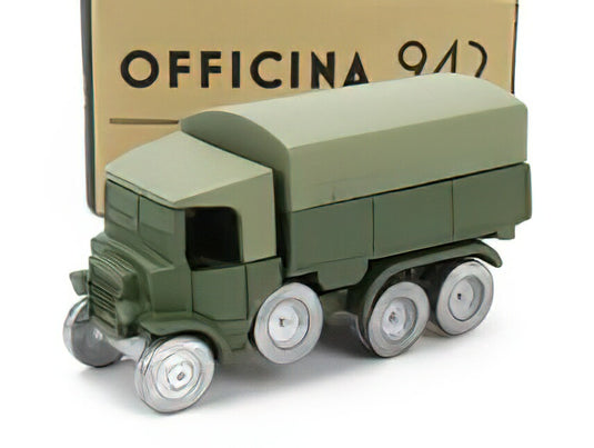 FIAT - SPA DOVUNQUE 35 TRUCK 3-ASSI 1935 - MILITARY GREEN/OFFICINA-942 1/76ミニカー