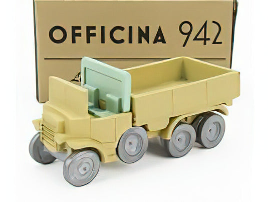 FIAT - SPA DOVUNQUE 35 TRUCK 3-ASSI 1935 - MILITARY SAND/OFFICINA-942 1/76ミニカー