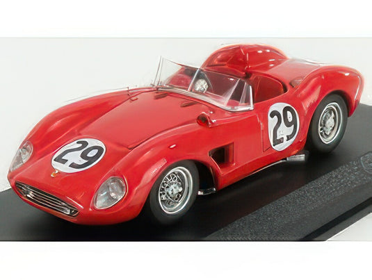FERRARI 500 TRC SPIDER ch.0658 N 29 12h SEBRING 1957 E.LUNKEN C.HASSAN RED/ART-MODEL 1/43ミニカー