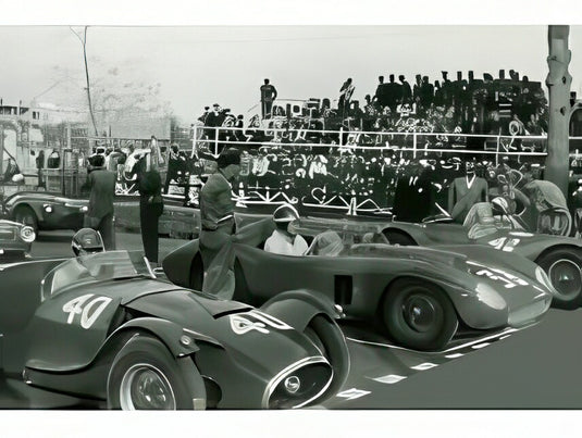 【予約】FERRARI 500TR SPIDER 0640 N 38 CIRCUITO DEL POSILLIPO NAPOLI GP 1957 準優勝 レナート ボッファ レッド/ ART-MODEL 1/43 ミニカー