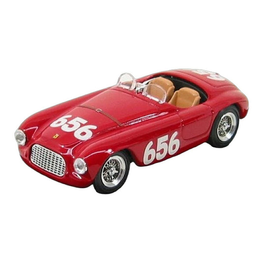 Ferrariフェラーリ 166MM Spiderスパイダー 1950 No.656 Mille Migliaミッレミリア Marzotto Marini レッド / ART-MODEL 1/43 ミニカー