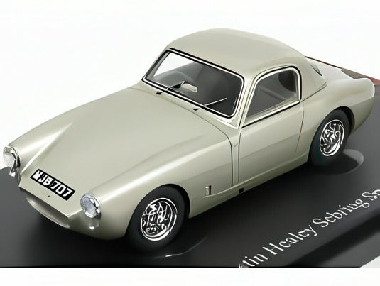 【予約】AUSTIN HEALEY セブリング スプライト 1960 シルバーメタリック/ Autocult 1/43 333台限定ミニカー