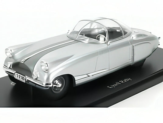 【予約】LYSELL ラリー ノルウェー 1951 シルバー/ Autocult 1/43 333台限定ミニカー