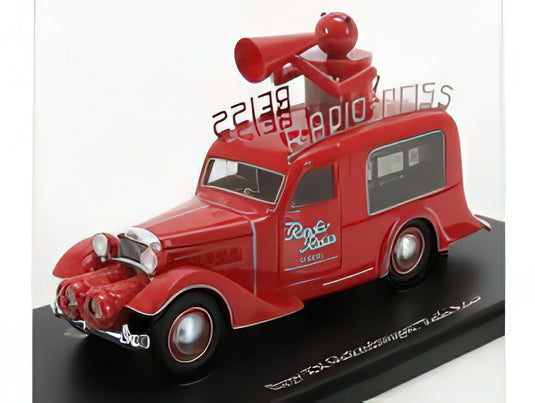 STEYR XX 試験車両 ラジオ・ライス 1929 レッド 333台限定/ Autocult 1/43 ミニカー