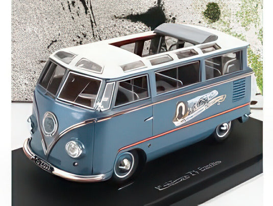 【予約】KOHLRUSS T1 サンババン DER KLEIN MOZART オーストリア 1955 ブルー/ Autocult 1/43 333台限定ミニカー