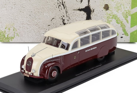 【予約】 Mercedes Benzメルセデスベンツ LO 3100 Uerdingen Autobusオートバス 1935 Germanyドイツ アイボリー レッ 333台限定 / Autocult 1/43 ミニカー