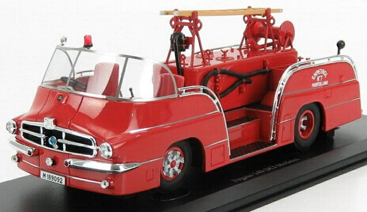 【予約】ペガソ 140 DCI MOFLETES 消防車 スペイン 1959 レッド 333台限定/ Autocult 1/43 ミニカー