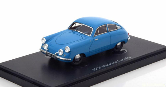 Siop Marathon Corsaireマラソンコルセア 1953 ブルー 限定333台 / Autocult 1/43 ミニカー